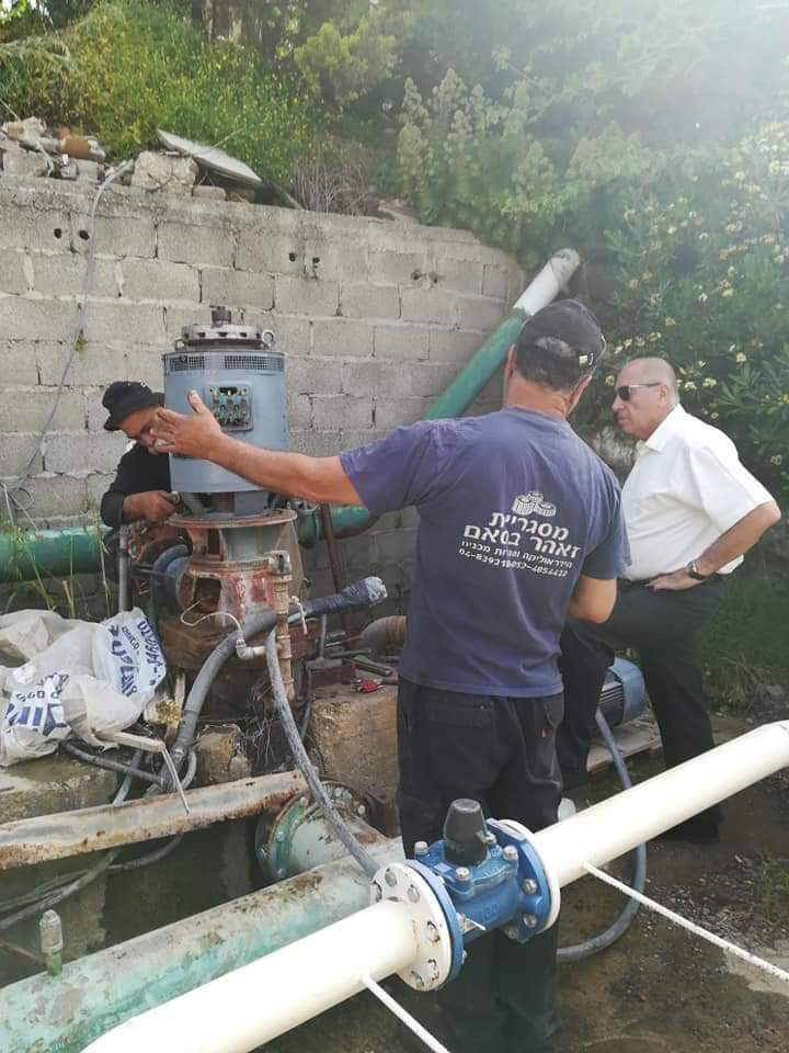 المجلس المحلي في عسفيا مستمر بالعمل على تحسين شبكة المياه..
