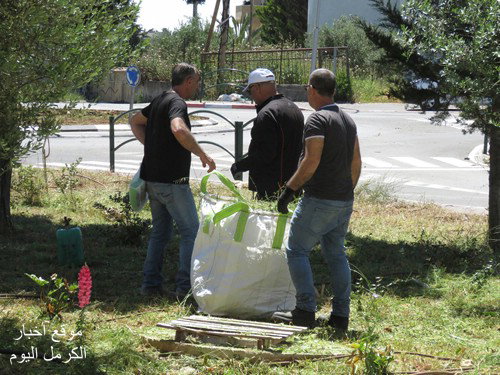 حملة تنظيف بيت بني معروف في عسفيا
