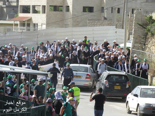 انطلقت صباح اليوم في عسفيا مسيرة الربيع التقليدية والتي انقطعت في السنوات الاخيرة بسبب وضع المجلس المحلي المفلس