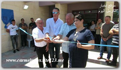 المجلس المحلي يفتتح القاعة الرياضية الجديدة في الحارة الشرقية في عسفيا .