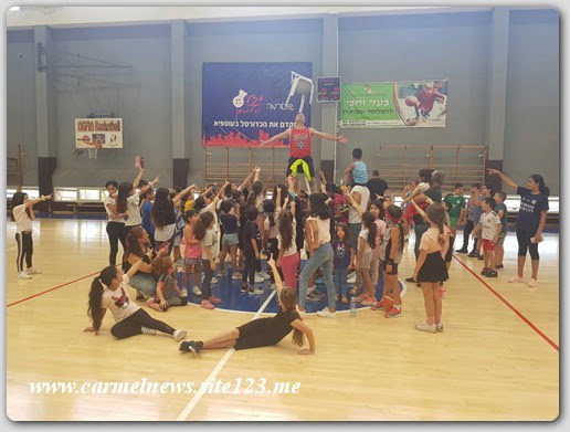 مدرسة كرة السلة في عسفيا تحتفل بيوم الانتخابات ..