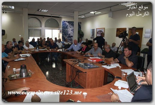" أجواء صاخبه في جلسة لجنة التخطيط والبناء ومجلس عسفيا المحلي".