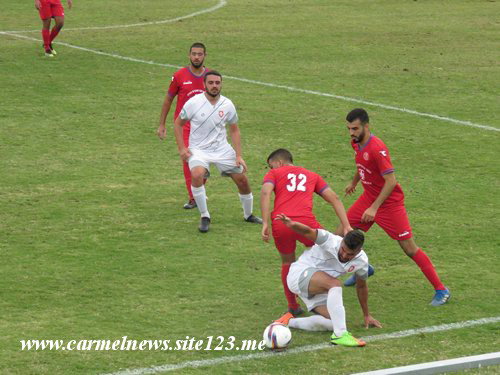 فوز بيتي لهبوعيل دالية الكرمل في مباراة مليئة بالاهداف والفرص .