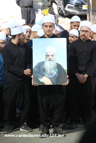 موقف تأبيني مهيب للمرحوم الشيخ ابو عدنان ركان الاطرش في عسفيا .