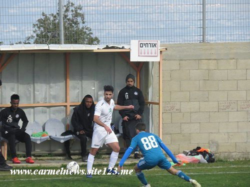 مكابي عسفيا يخسر في مبارة القمة امام طيرة الكرمل رغم اداء رجولي ..