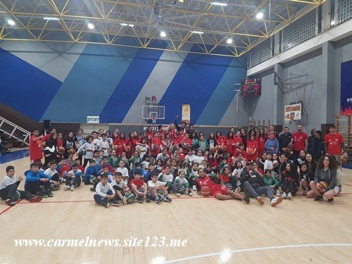 مدرسة كرة السلة في عسفيا تستضيف فربق كرة السلة النسائي رمات هشارون من الدرجة العليا