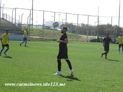 مكابي عسفيا يخسر امام المتصدر  بنتجية ٢-١ في مباراة متساوية الاداء بين الفريقين ..