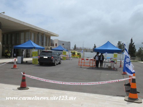 فحوصات الكورونا في عسفيا