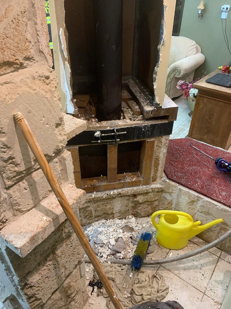 اندلاع حريق في موقد بمنزل في بلدة عسفيا