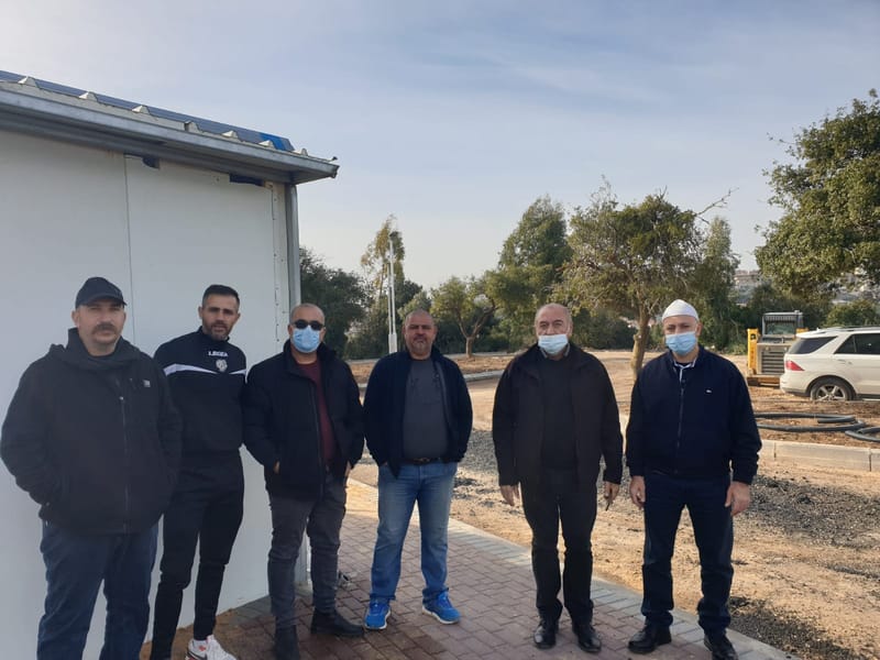 يوم تاريخي في عسفيا ،تعبيد الشارع المؤدي الى الملعب البلدي