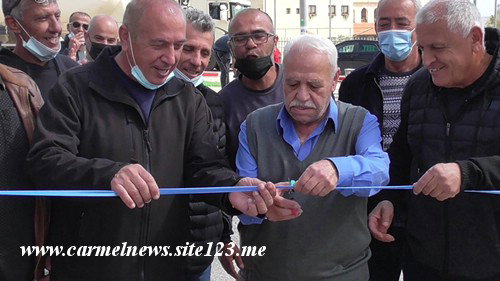 المجلس المحلي يفتتح شارع الملعب(شارع الاحراش) بحضور لاعبين واداريين سابقين