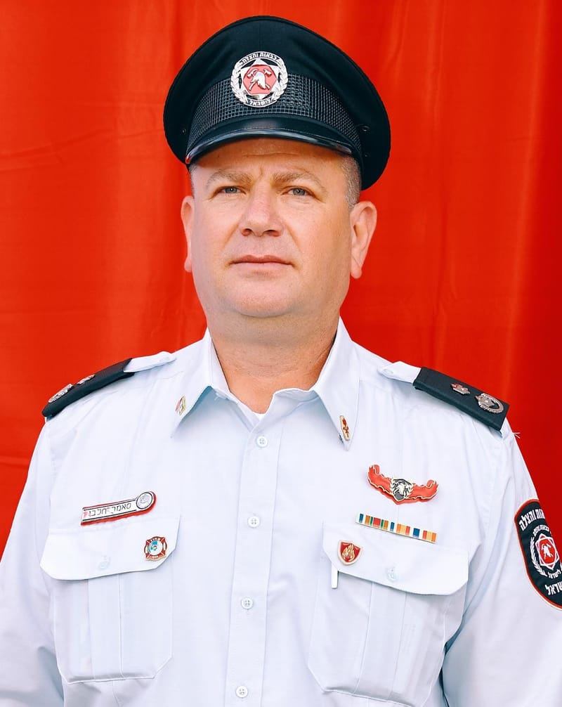 سامر حلبي ابن قرية عسفيا اول درزي يعين قائدا لمحطة اطفاء لوائية ..