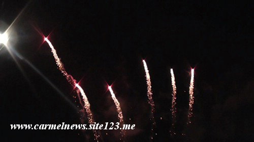 الالعاب النارية تضيء سماء عسفيا ليلة عيد الاضحى المبارك ٢٠٢١..