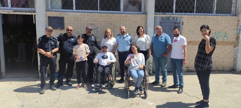 المدرسة الاعدادية اورط عسفيا تستضيف جمعية افيلين لذوي  الاحتياجات الخاصة