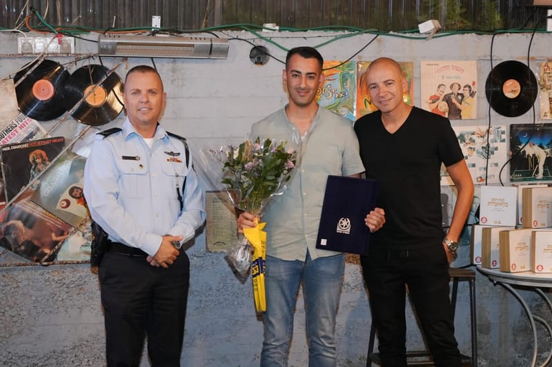 מפקח ענאן זידאן מצטיין חטיבת דוברות מרחב מנשה לשנת תשפ"ג .