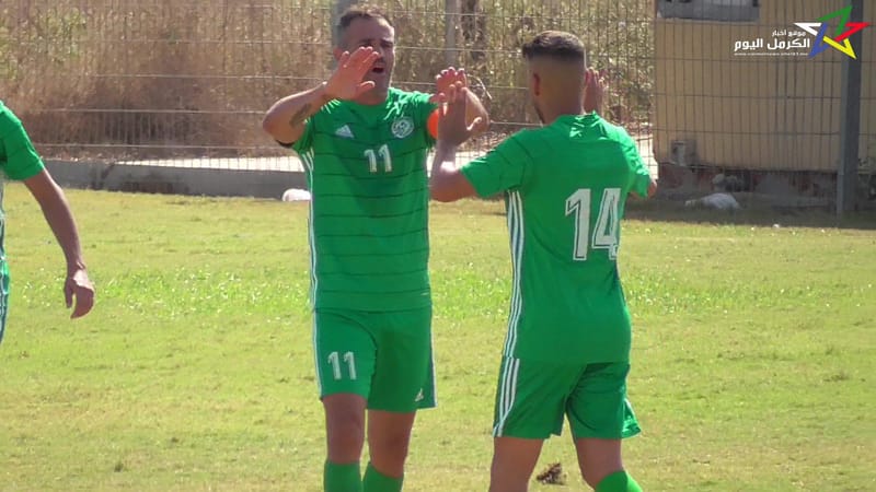 مكابي عسفيا يفتتح الموسم الجديد بنصف دزينة في شباك بركائي