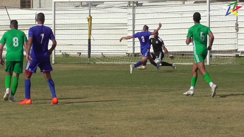 مكابي عسفيا يعبر الجسر برباعية نظيفة ،، ٣ اهداف خلال ٧ دقائق ..