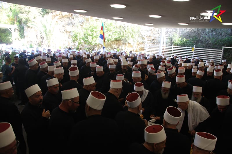 الزيارة السنوية لمقام سيدنا ابو عبدالله عليه السلام وسط حضور كبير للمشايخ من جميع القرى المعروفية .