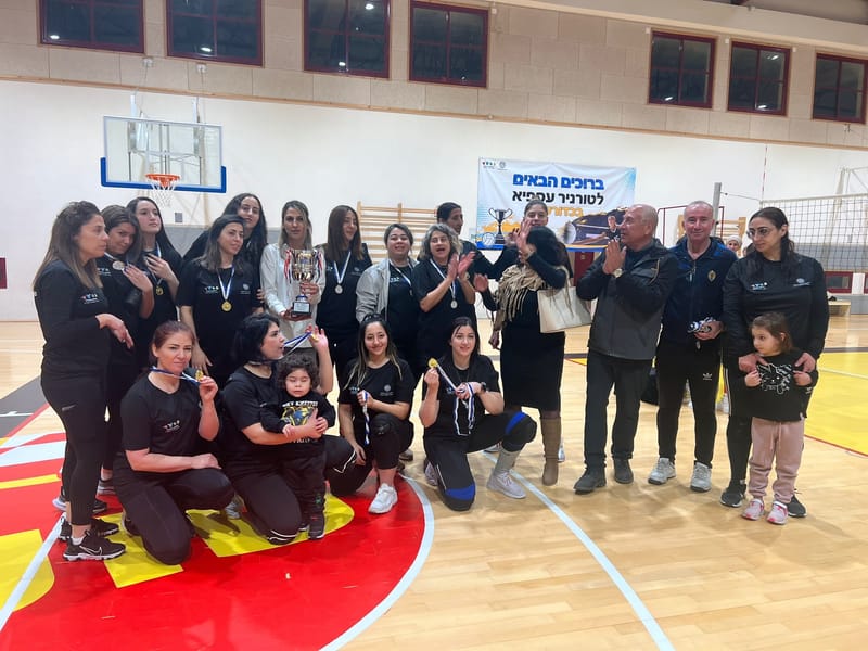 نادي مكابي عسفيا ٠٥ ينظم بطولة رباعية لكرة الشبكة للنساء ..