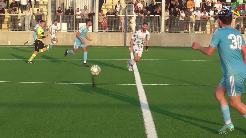 مكابي عسفيا يتعادل مع الكشافة حيفا ١-١ بمباراة قمة مثيرة جدا