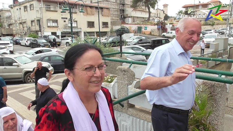 عاد صباح اليوم السيد بهيج منصور الى بناية  المجلس المحلي عسفيا بعد فترة شهر تقريبا ..