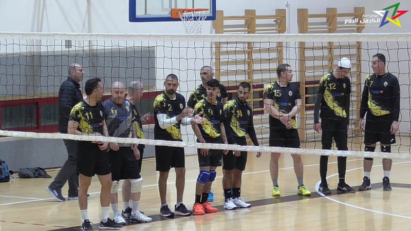 مكابي عسفيا ٠٥ للكرة الطائرة يطير الى مباريات الاختبار للصعود الى الدرجة الممتازة .