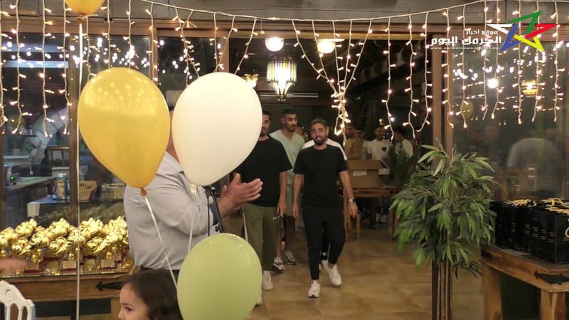 لاعبي شبيبة مكابي عسفيا يُكرمون من قبل ذويهم ..