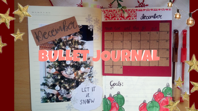 DECEMBER BULLET JOURNAL SET UP 🎄