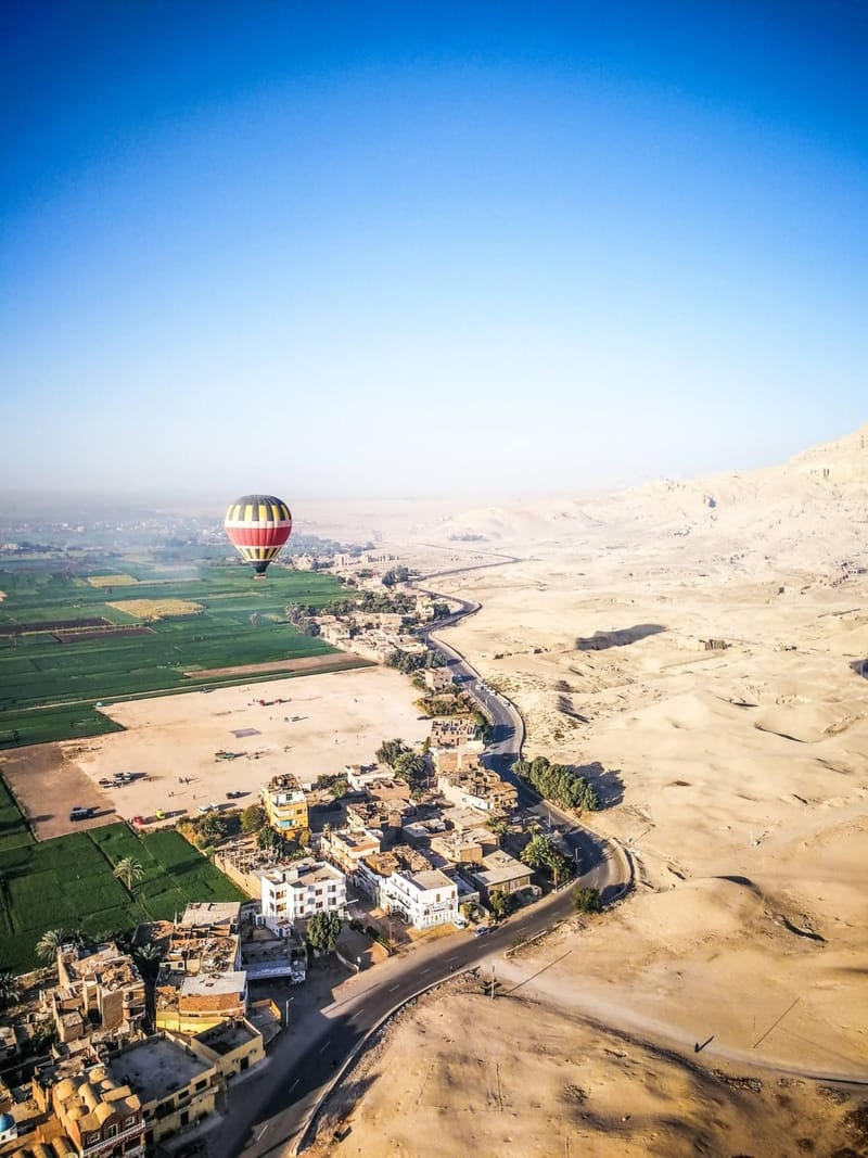 Valley of Kings - Kako je završio naš prvi let balonom