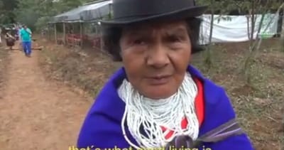 LA ABUELA AGUSTINA, TEJER EL BUEN VIVIR