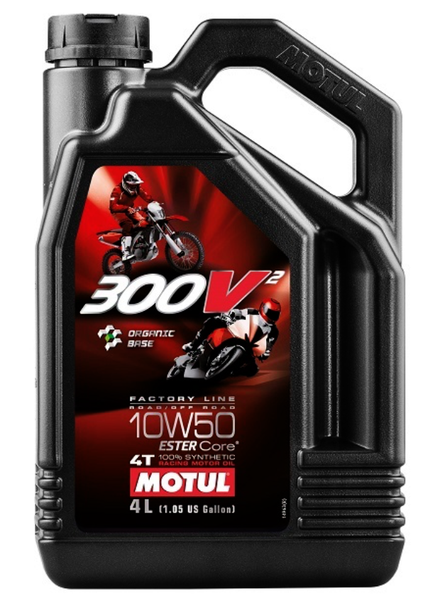 300V2 4T FACTORY LINE ROAD/OFF ROAD SAE 10W50 (4L)
