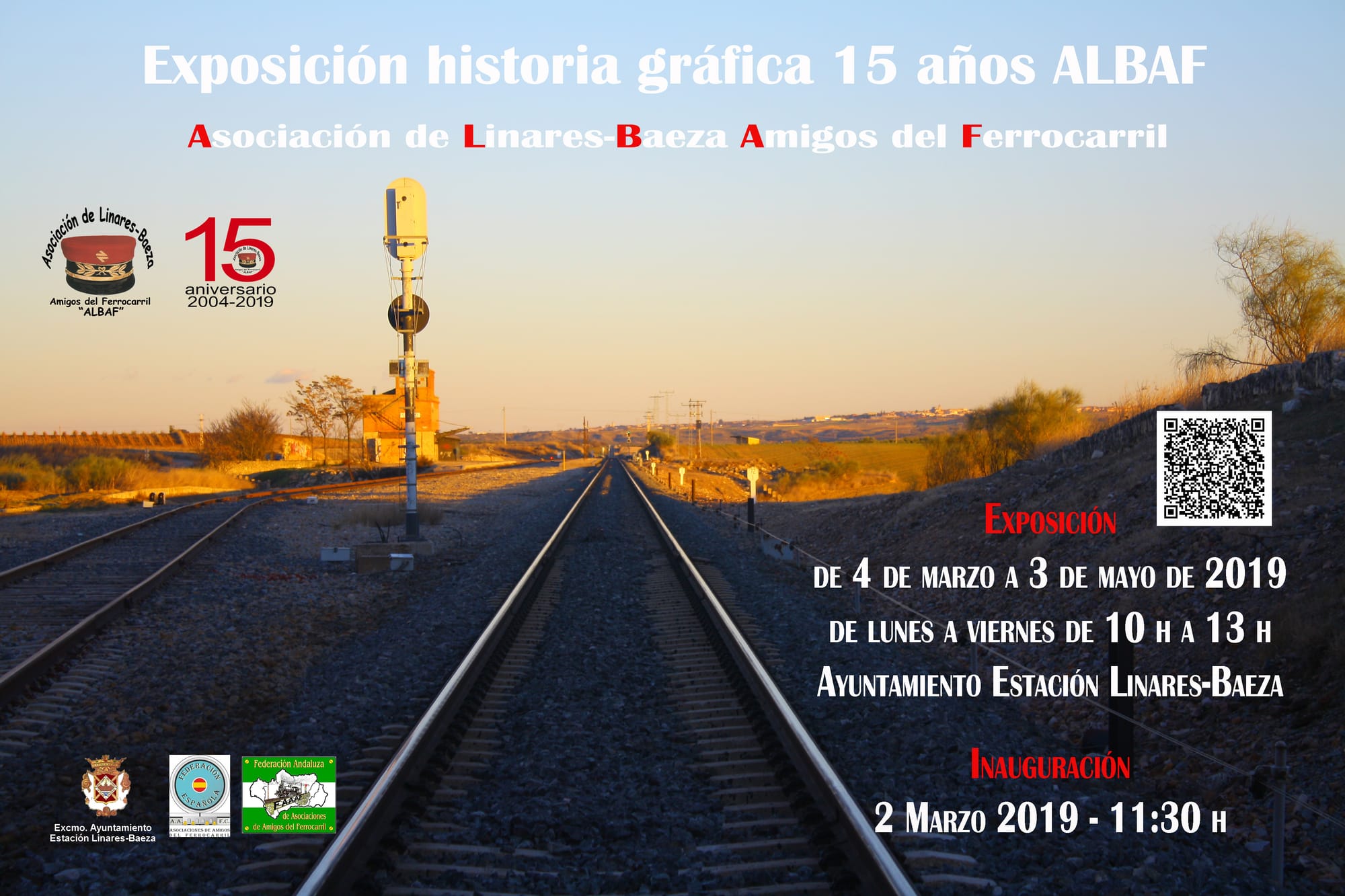 Inauguración y apertura Exposición historia gráfica 15 años ALBAF