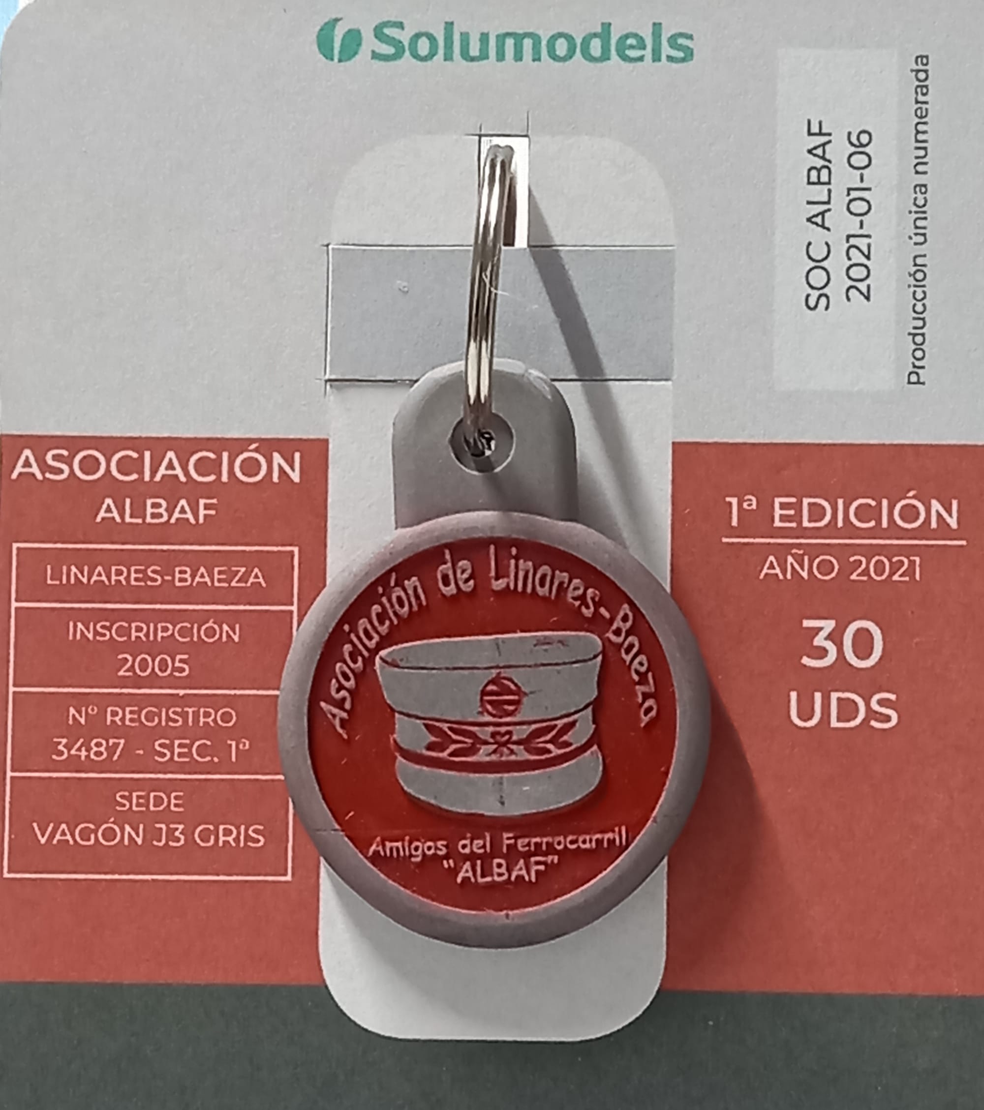 Llaveros personalizados ALBAF