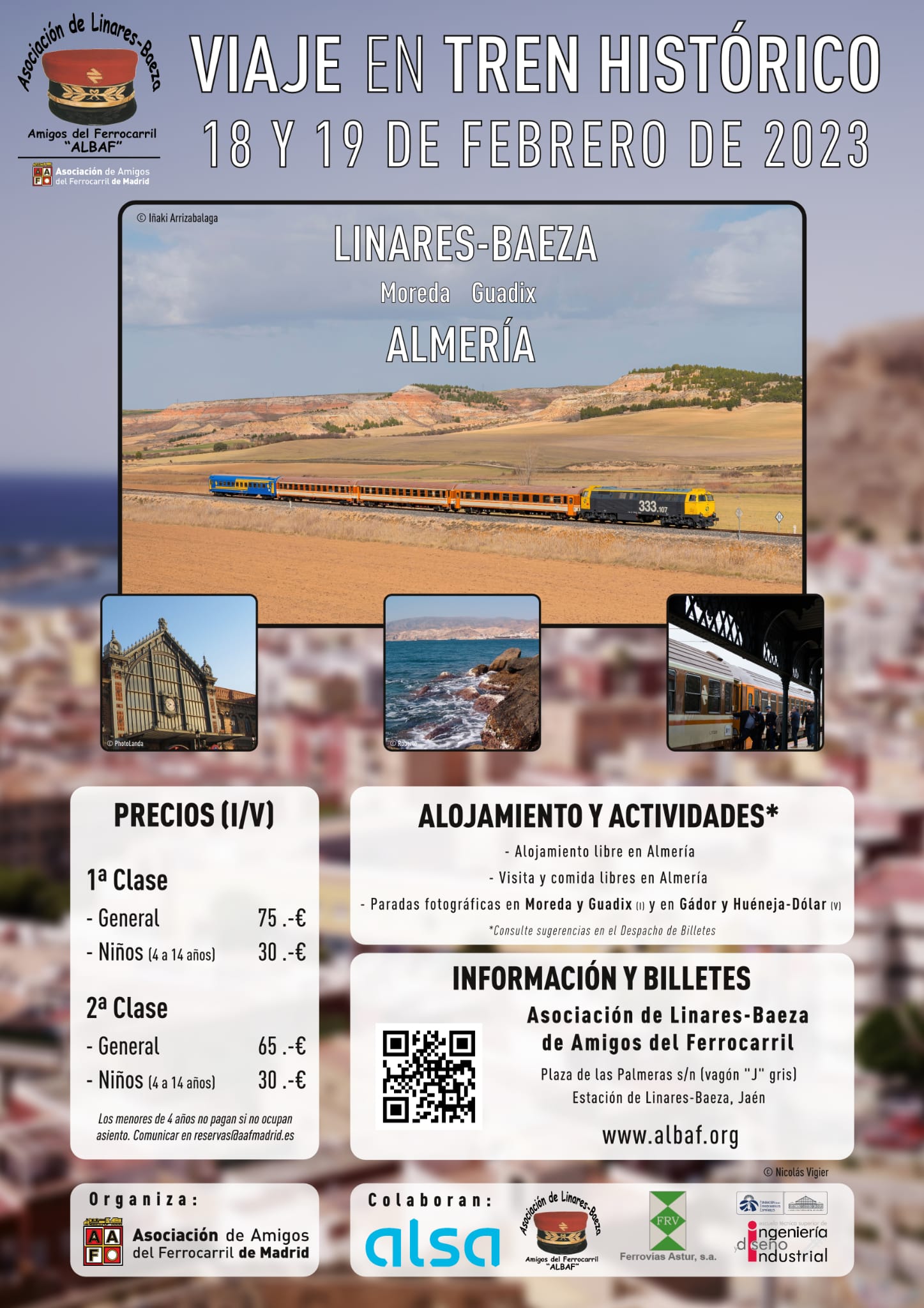 Viaje a Almería en tren histórico