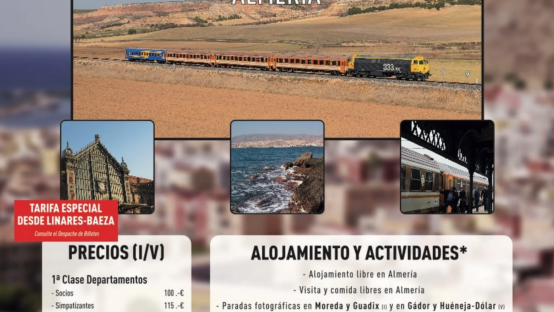 El tren nocturno vuelve a Almería ...