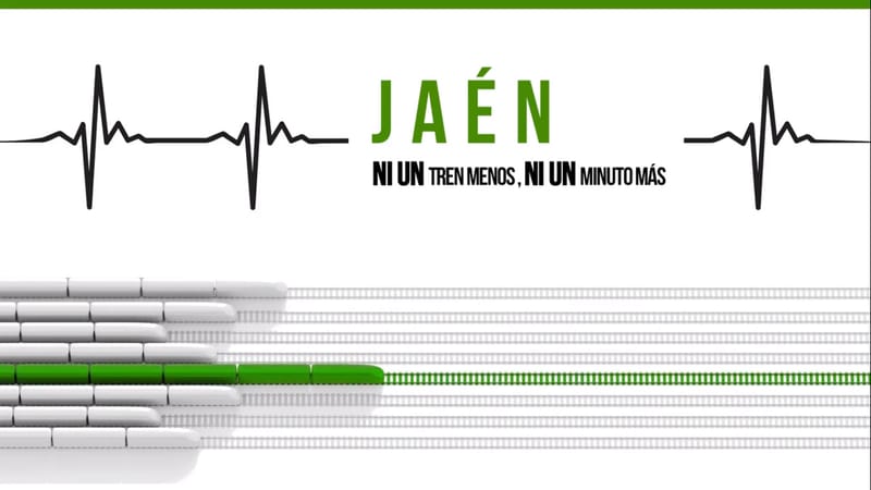 Jaen, ni un tren menos, ni un minuto más