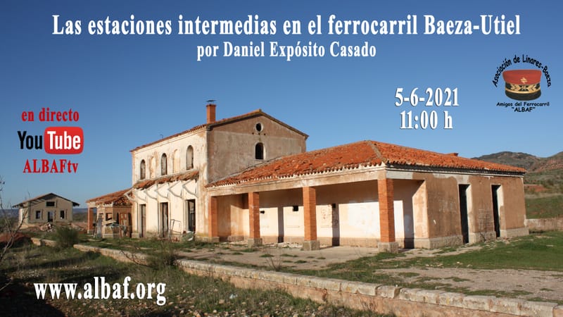 Las estaciones intermedias en el ferrocarril Baeza-Utiel