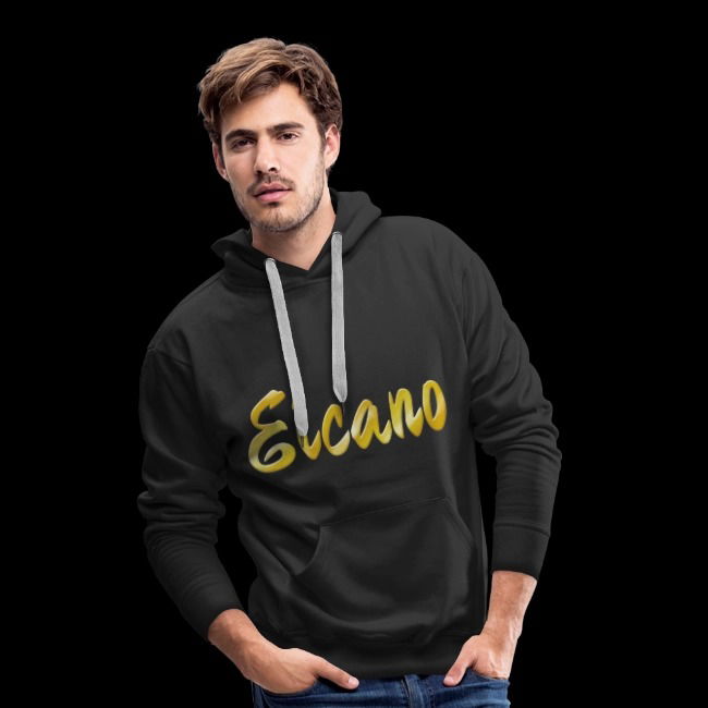 Männer Premium Hoodie - Elcano Schriftzug