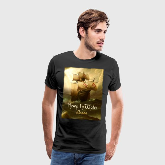 Männer Premium T-Shirt - Hewn in Water