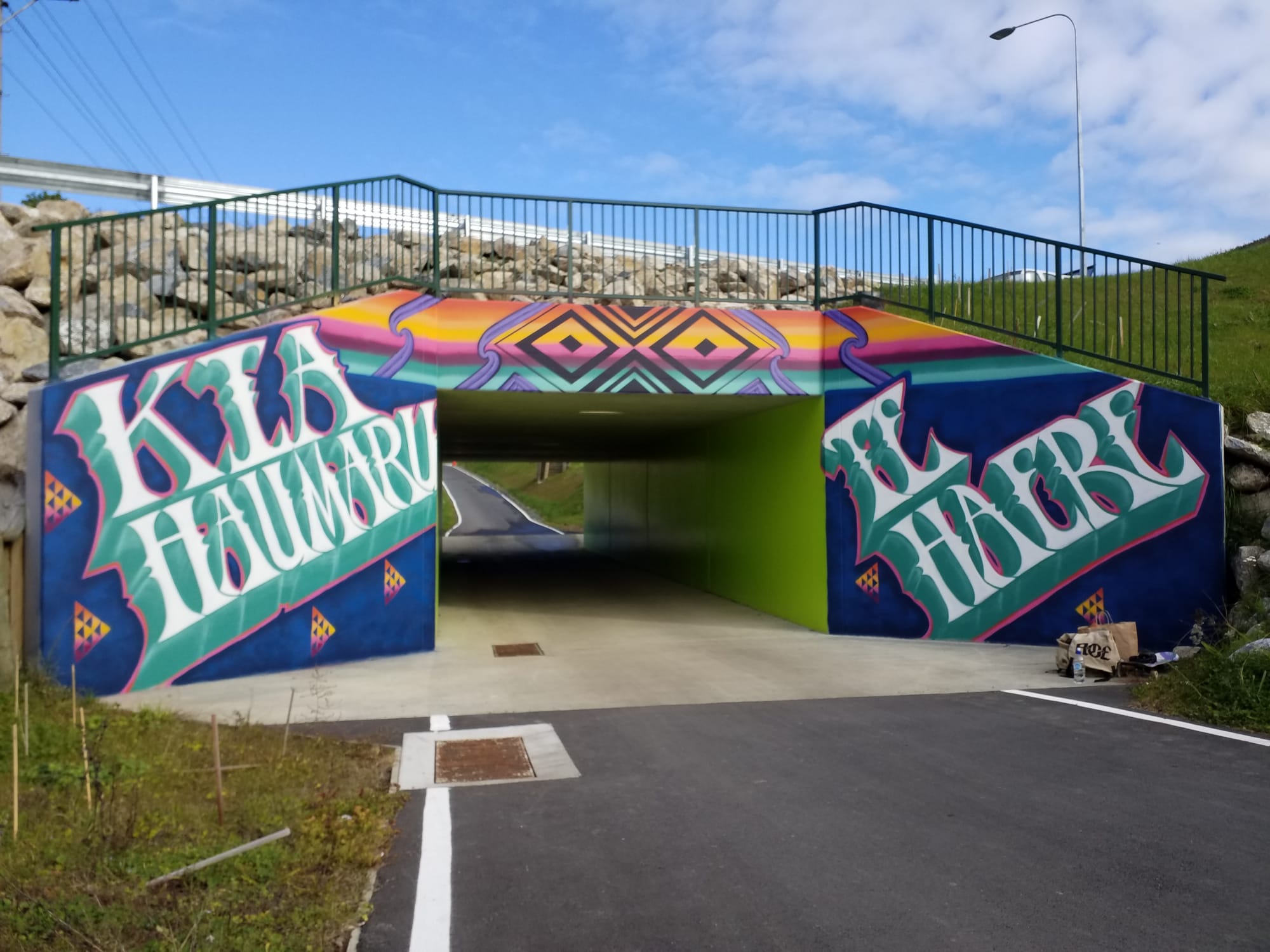 Kia Haumaru Te Haere Mural Railway Reserve Jun 2021 NCC