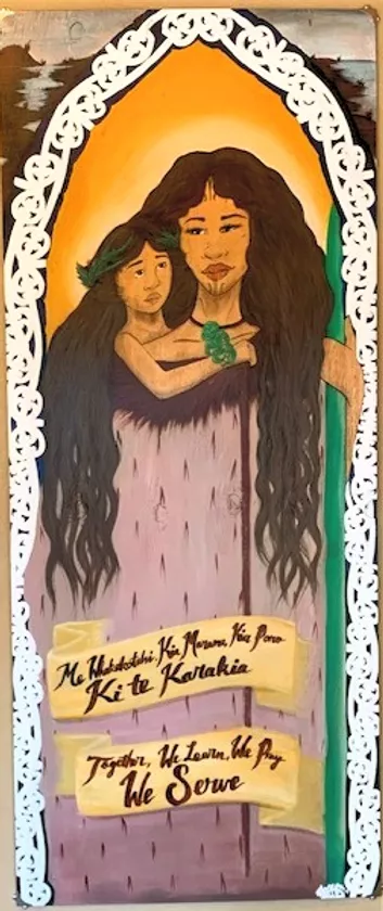 Madonna & Child Commission St Mary's Papakura