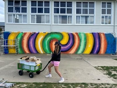 Rangatahi Mural Mentorship 2022/23