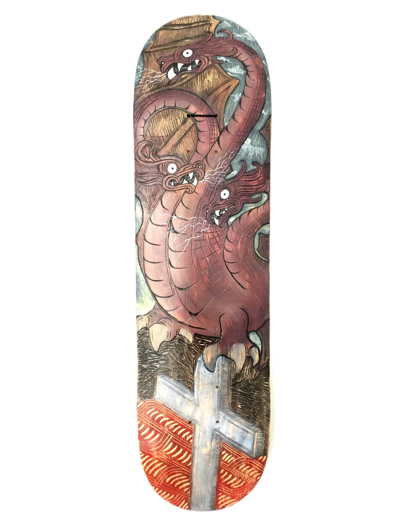 Custom Papawīra/Skateboard