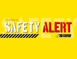 We are adding safety Alart to our website on December 15/2019