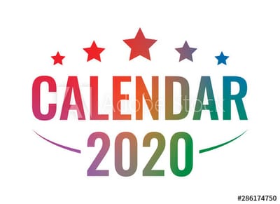 Calendar 2020