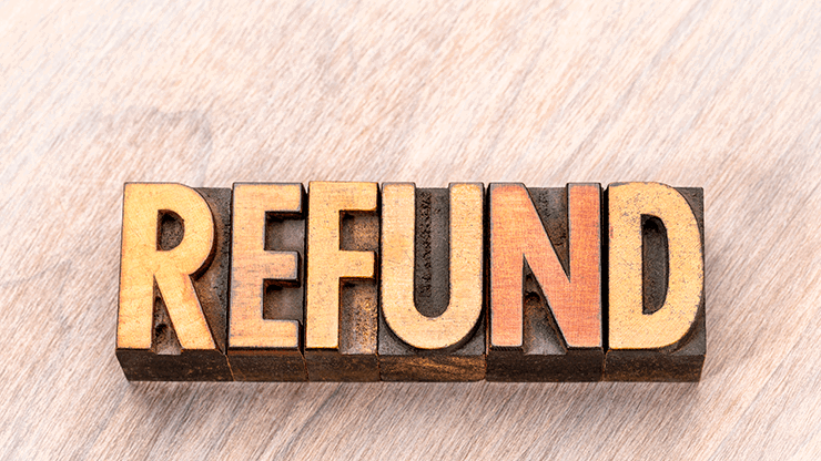 Refund policy have been updated