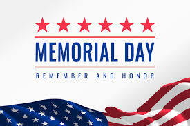 Memorial Day (All Office Closed On Monday May 30’2022)