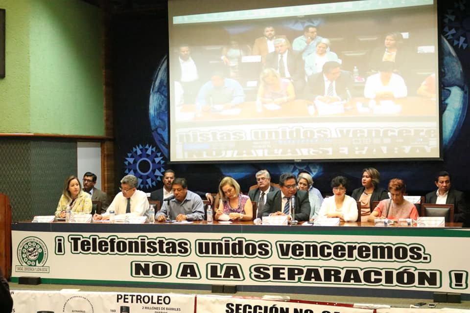 Anita Sánchez Castro, Diputada Federal asistió al Foro Democracia Sindical, llevado a cabo en el Auditorio del Sindicato de Telefonistas de la República Mexicana