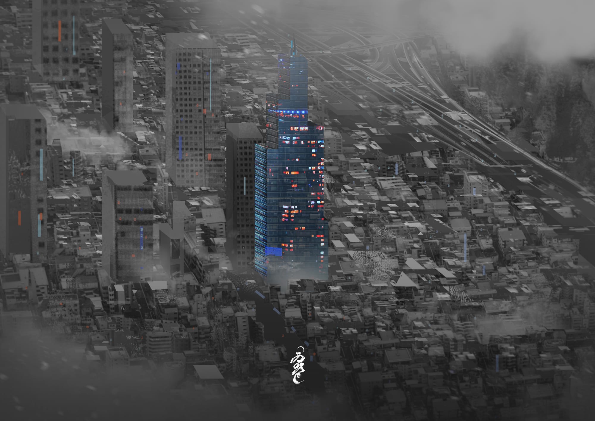 AERIAL MATTE PAINTING 2