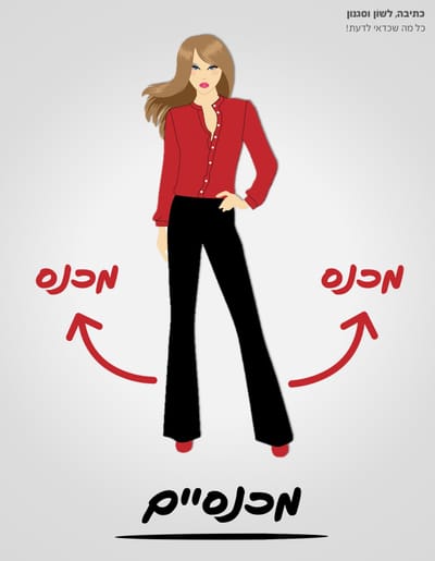 מכנס + מכנס = מכנסיים!